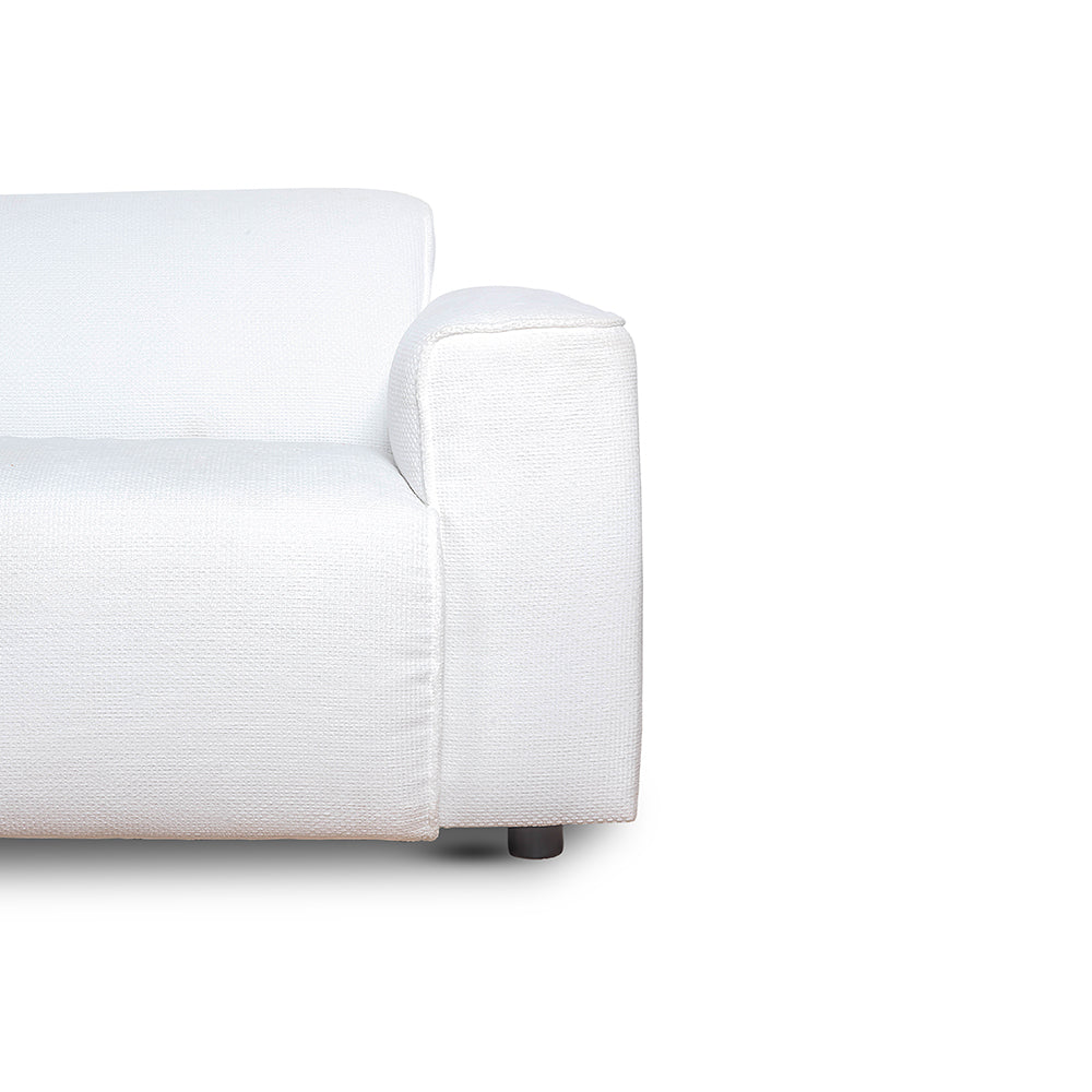Starlight Sparkle 3 Seater Sofa - White