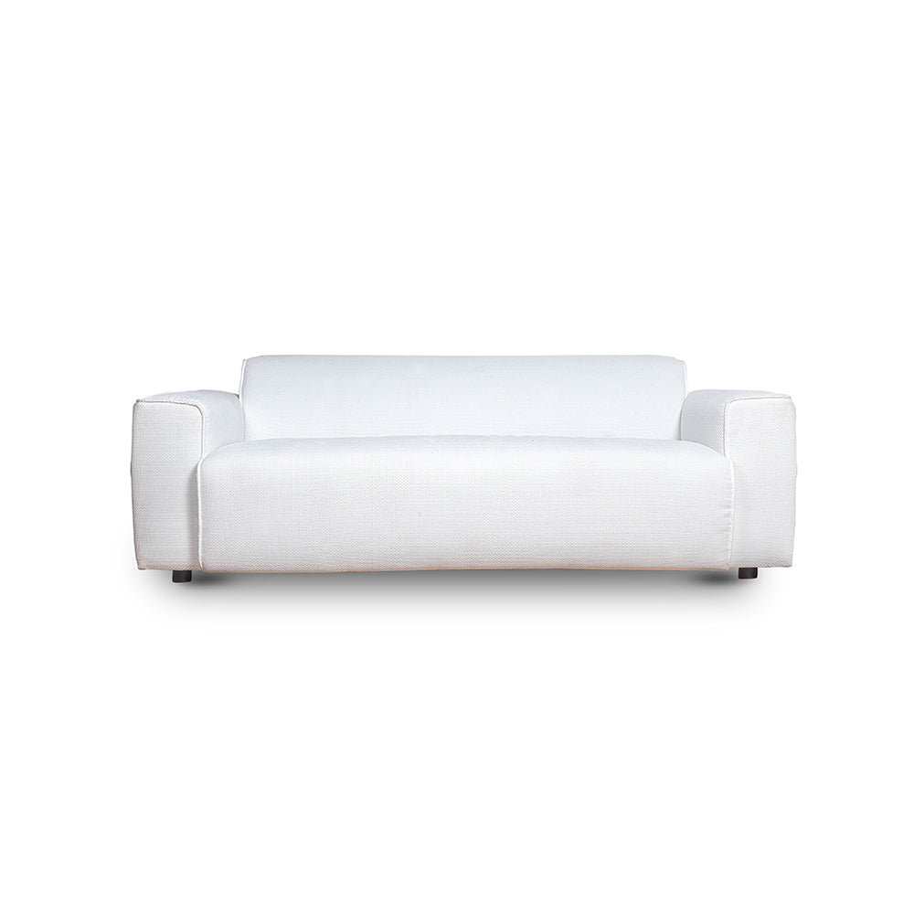 Starlight Sparkle 3 Seater Sofa - White
