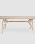 Olivia Judd 6 Seater Dining Table - White Oak