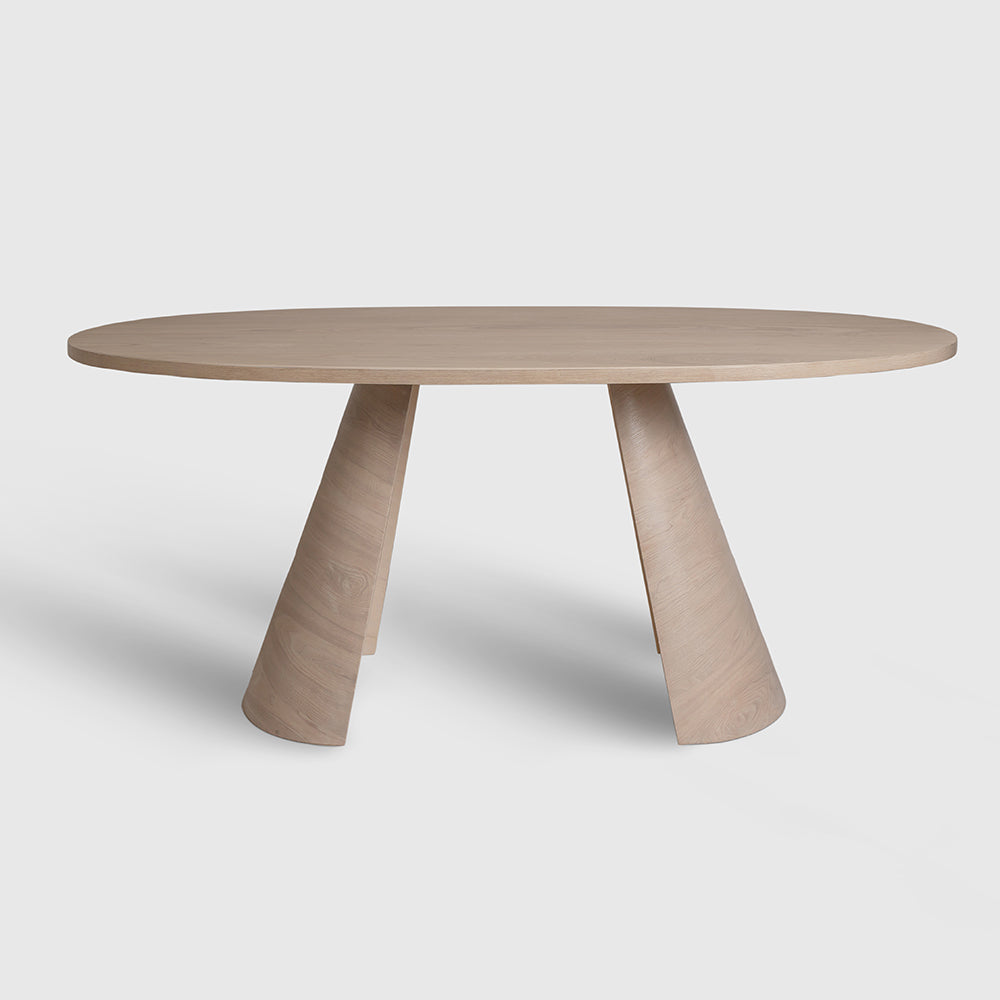 Andrew Hughes 6 Seater Dining Table - White Oak