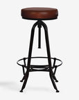 Valoréa Jewel Leather Bar Chair