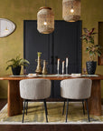 Serenzia Franz 6 Seater Dining Table - Brown