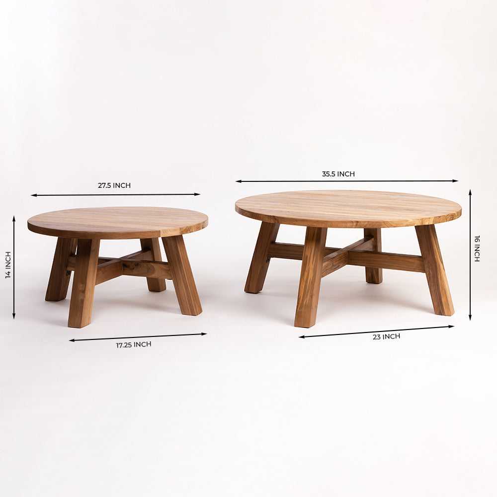 Ava Collins Semi Outdoor Coffee Table - All Big Small