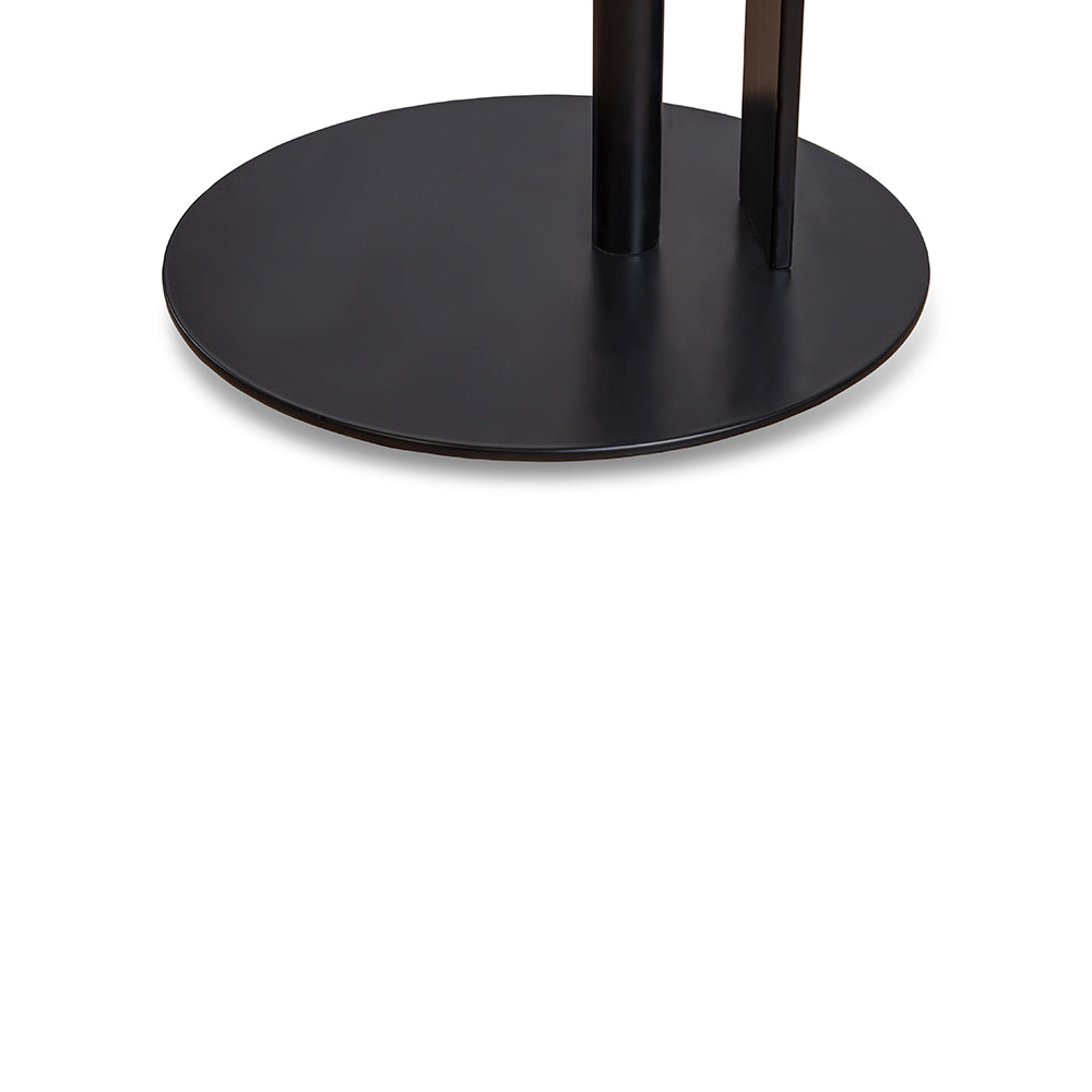 Salinas Marble Accent Table - White