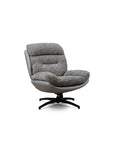 Allman Boucle Chair with ottoman