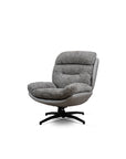 Allman Boucle Chair with ottoman