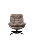 Bob Segar Boucle Chair with ottoman