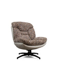 Bob Segar Boucle Chair with ottoman