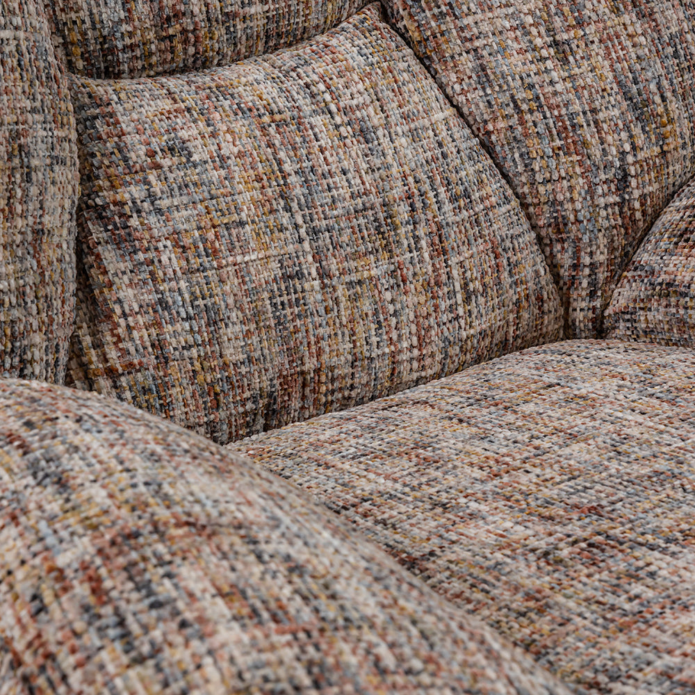 Bob Segar Boucle Chair with ottoman