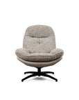 Nimbus Boucle Chair with ottoman