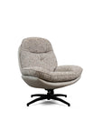 Nimbus Boucle Chair with ottoman