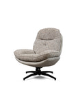 Nimbus Boucle Chair with ottoman