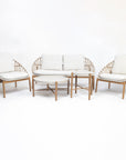 BreezeLine Outdoor 4 Seater Sofa Set