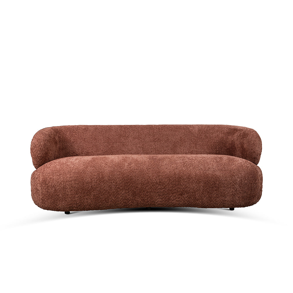 Cedar Crest Charm 3 Seater Sofa - Rose Brown