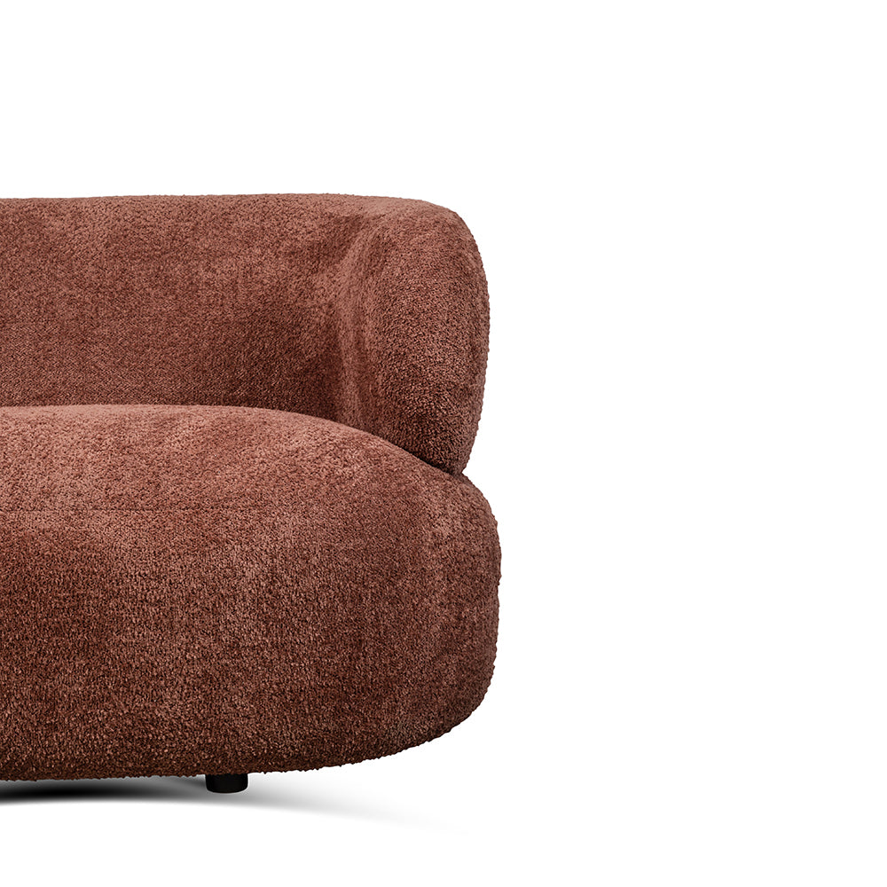 Cedar Crest Charm 3 Seater Sofa - Rose Brown