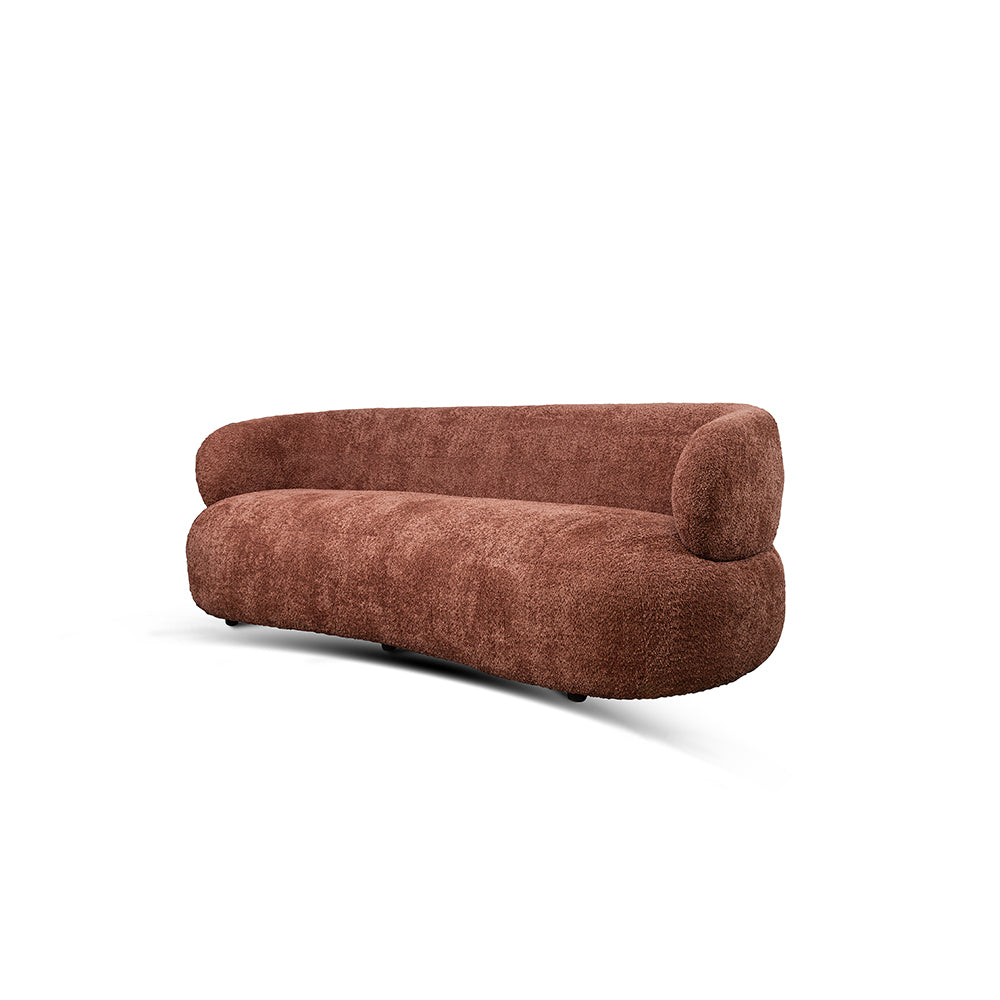 Cedar Crest Charm 3 Seater Sofa - Rose Brown