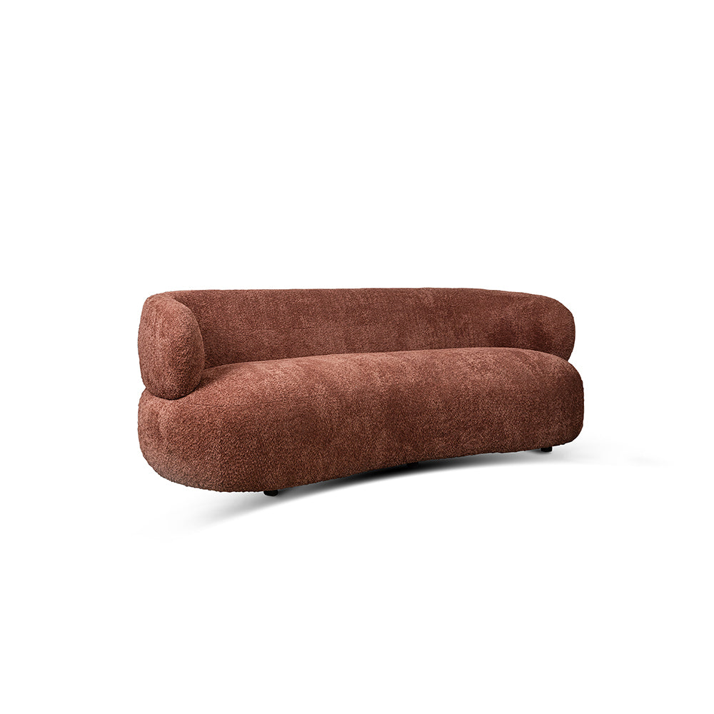 Cedar Crest Charm 3 Seater Sofa - Rose Brown