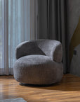 Marshmallow Dew Boucle Sofa - Dark Grey