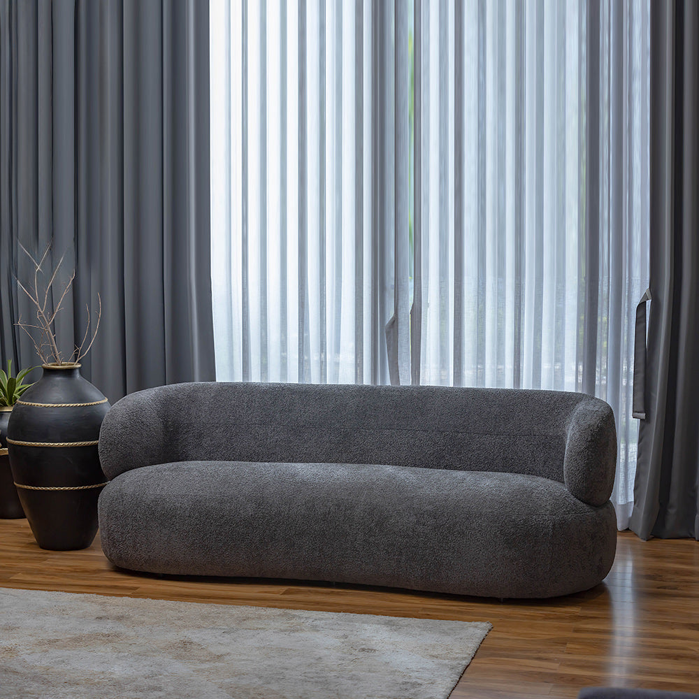 Cedar Crest Charm 3 Seater Sofa - Dark Grey