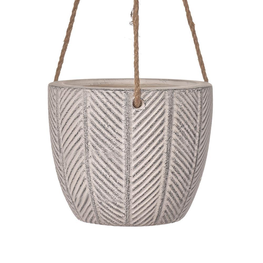 Yew Yard Ceramic Hanging Pot - Living Shapes