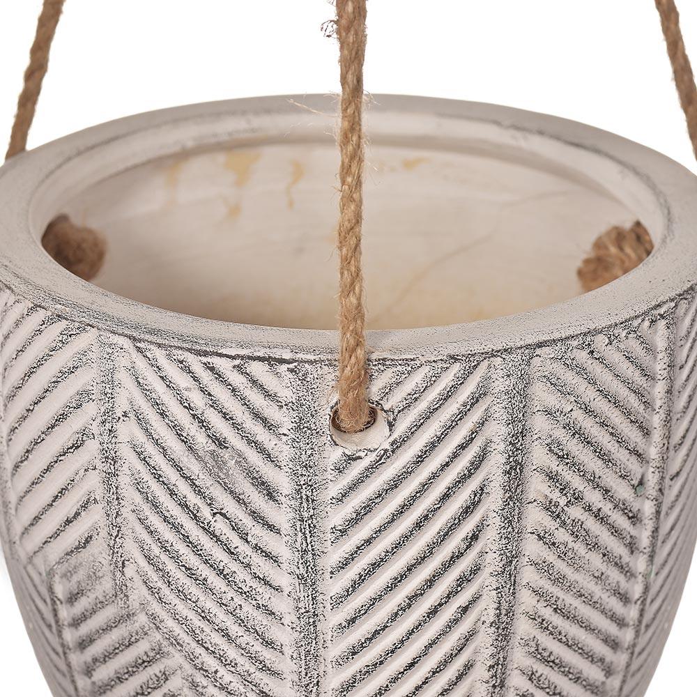 Yew Yard Ceramic Hanging Pot - Living Shapes