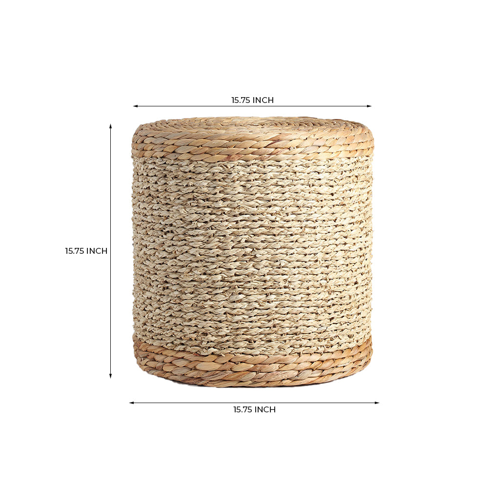 Eloise Drum Pouf