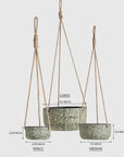 Sobal Hanging Pot set of 3
