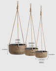 Gelya Hanging Pot set of 3
