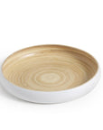Maliya Bamboo Bowls White Set of 3 - Living Shapes