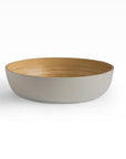 Sahaya Bamboo Bowls White set of 3 - Living Shapes