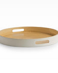 Flo Bamboo Trays Set of 3 White - Living Shapes