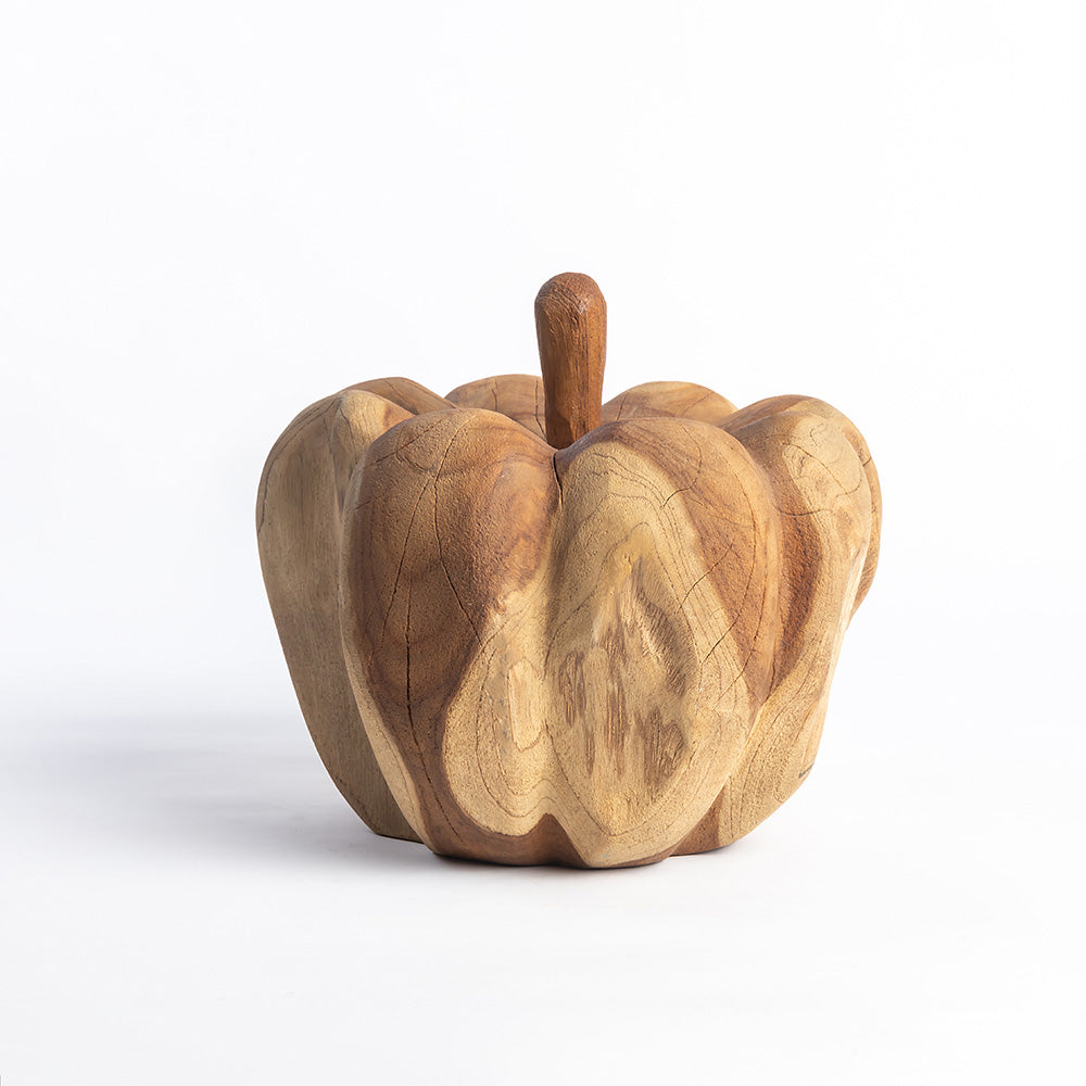 Cinderella Pumpkin Wood set of 4