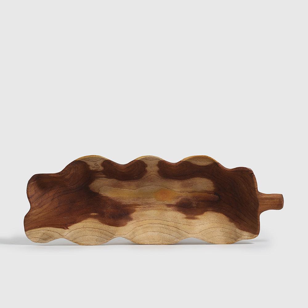 Romy Long Wood Bowl - Living Shapes