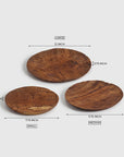 Danreb Wood Plate