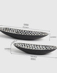 Dixie Pearl Trays Set of 2