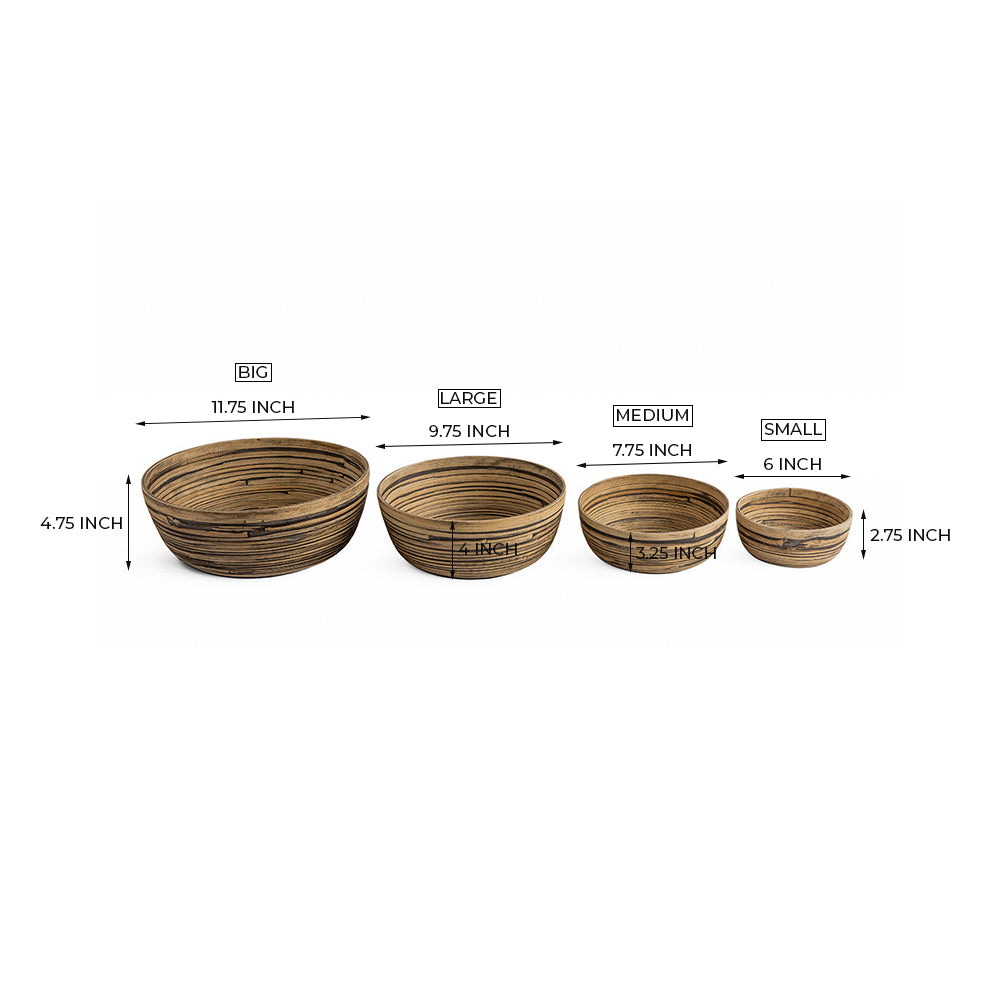 Vinz Bowl set of 4 - set of 4