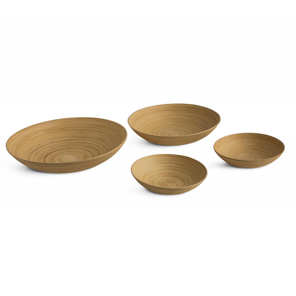 Severus Bamboo Bowl set of 4 - Set of 4