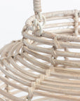 Rose Rattan Lantern