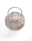 Rose Rattan Lantern - Living Shapes