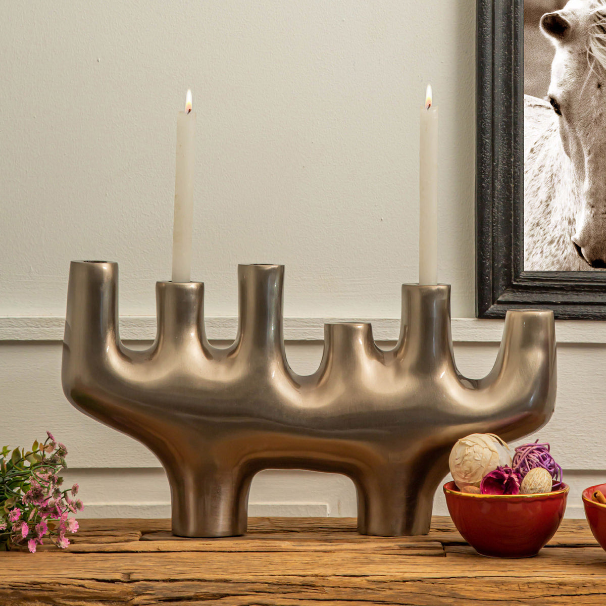 Indala Candle Holder