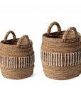 Pearl Perch Basket Set of 2 (7869621665982)