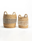 Pearl Perch Basket Set of 2