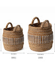 Pearl Perch Basket Set of 2