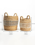 Pearl Perch Basket Set of 2