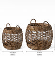 Dhalia Divan Basket Set of 2