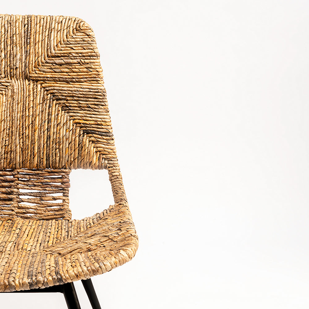 Abby Abaia Iron Semi Outdoor Chair