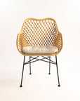 Justin Gel Semi Outdoor Chair