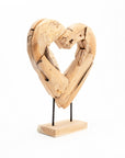 Love Knot Teakwood Sculpture