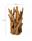 Nottingham Forest Teak Root Table Lamp