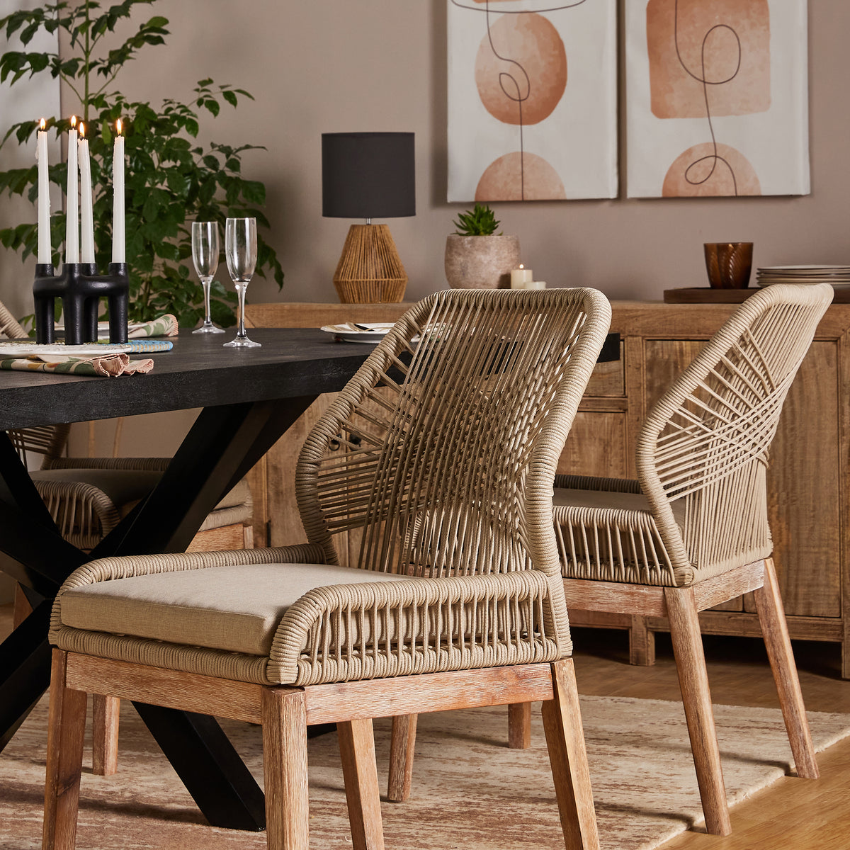 Tranquil Tree Semi Outdoor Chair